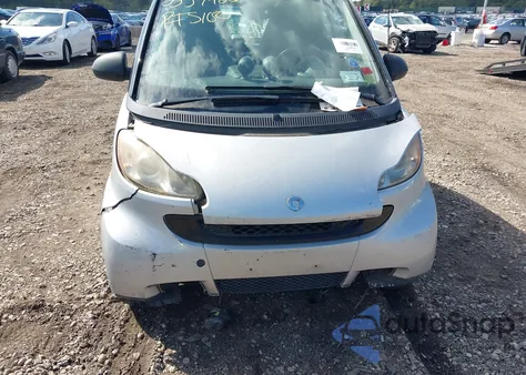 2008 Smart Fortwo Passion/Pure z USA, uszkodzony, nr VIN WMEEJ31X28K161094